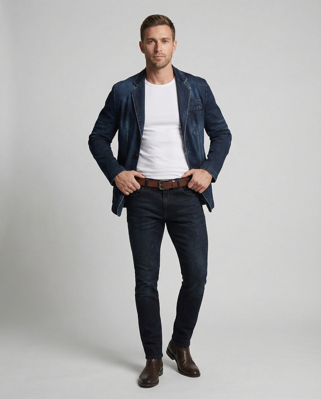 Men's Blazer Men's Unstructured