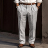 Men’s Vintage Style High Waist Trousers
