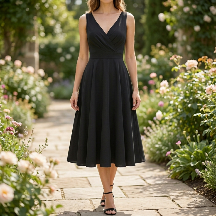 Women’s A-Line Midi Dress