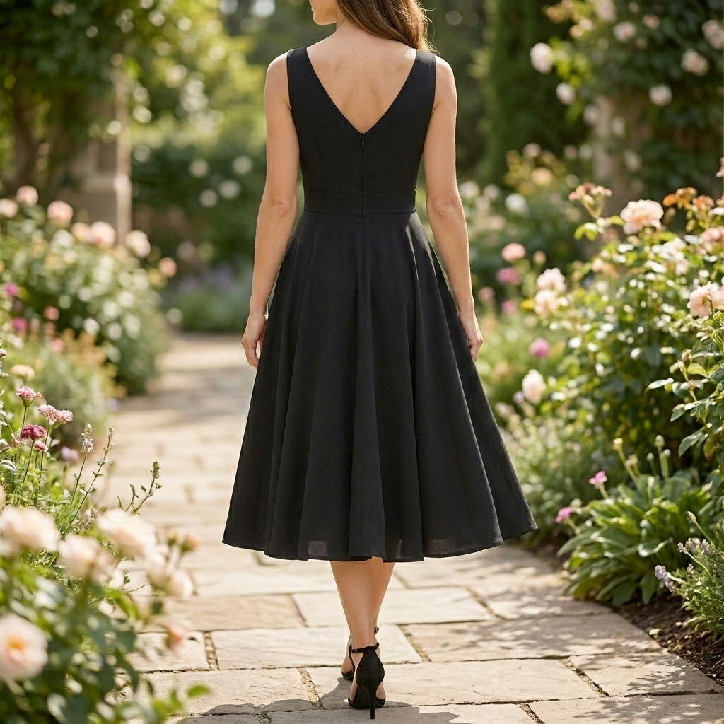 Women’s A-Line Midi Dress