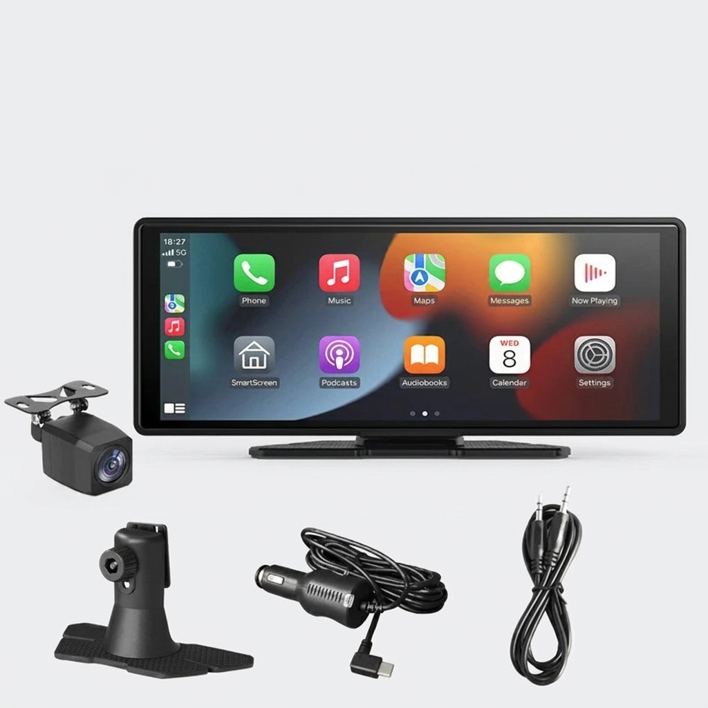 10.25” Wireless Car Display with Smart Phone Integration