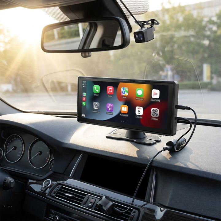 10.25” Wireless Car Display with Smart Phone Integration