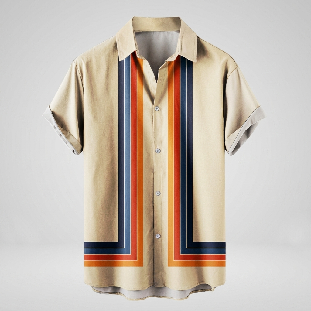 Men's Retro Stripe Shirt