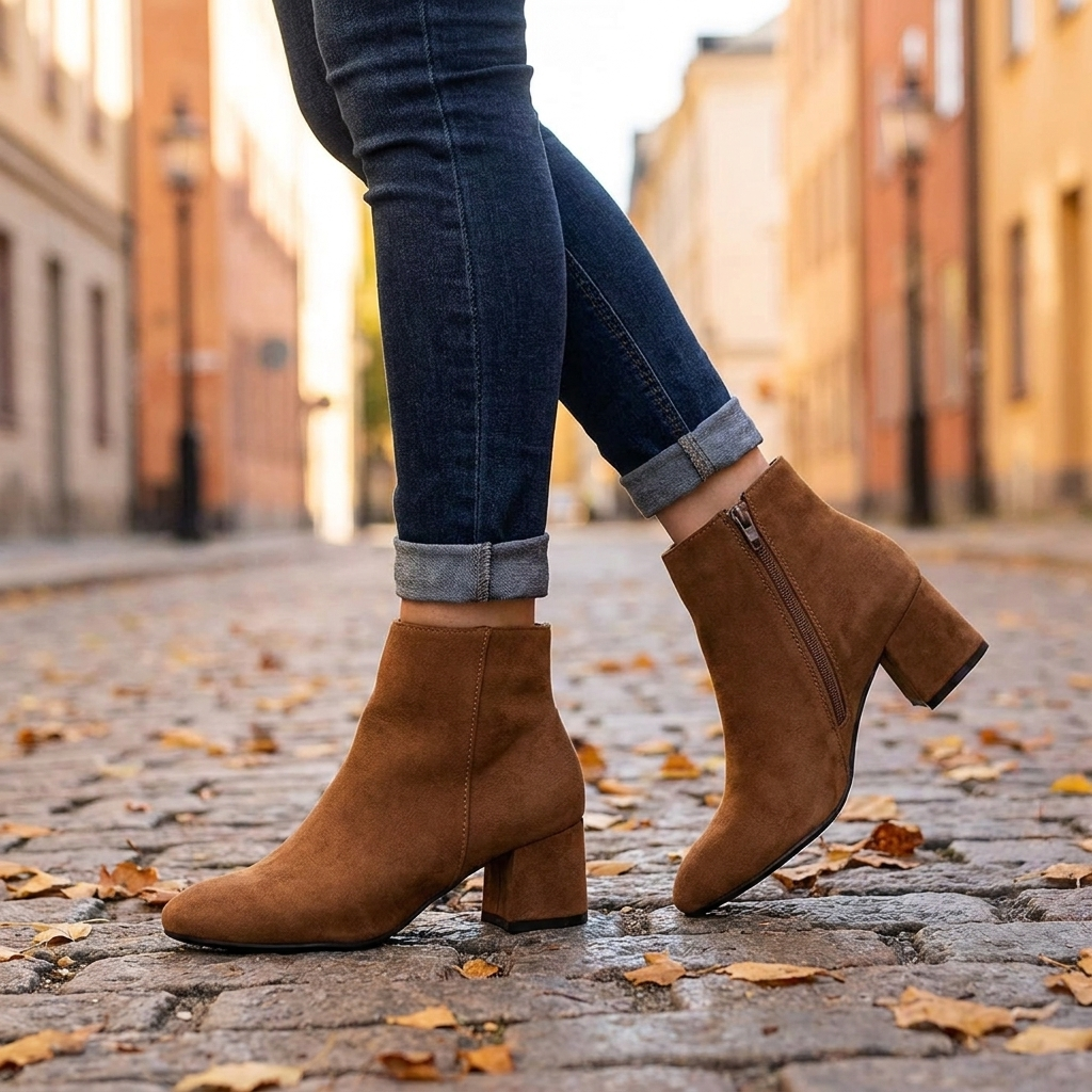 Women’s Block Heel Ankle Boots