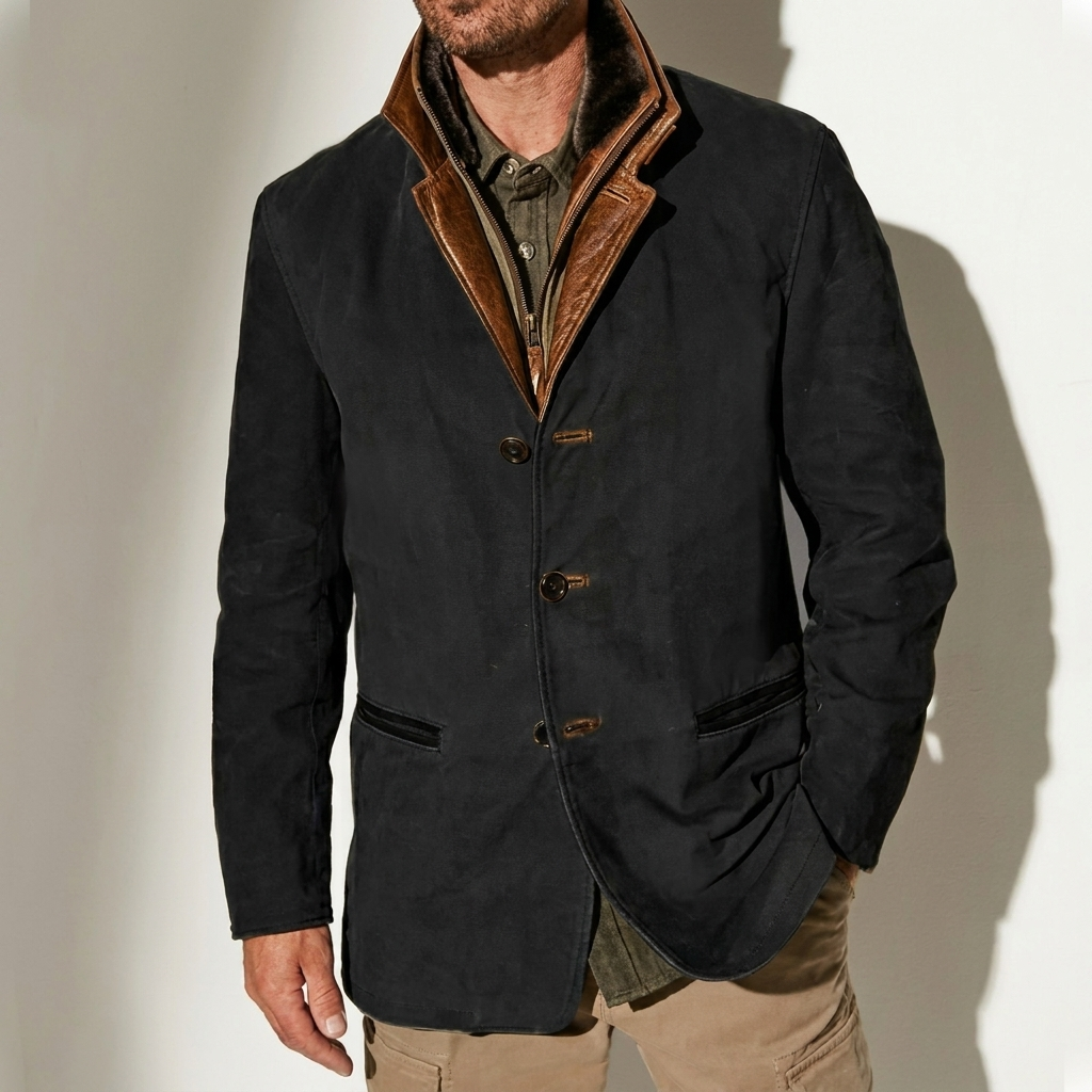 Men’s Vintage Jacket Classic Elegance & Retro Style