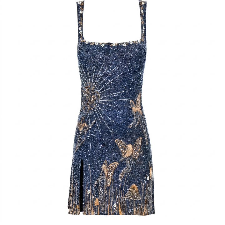 Chic Sleeveless Mini Dress