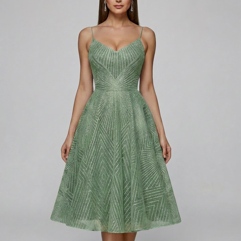 Chic Midi Dress: Day to Night Glam