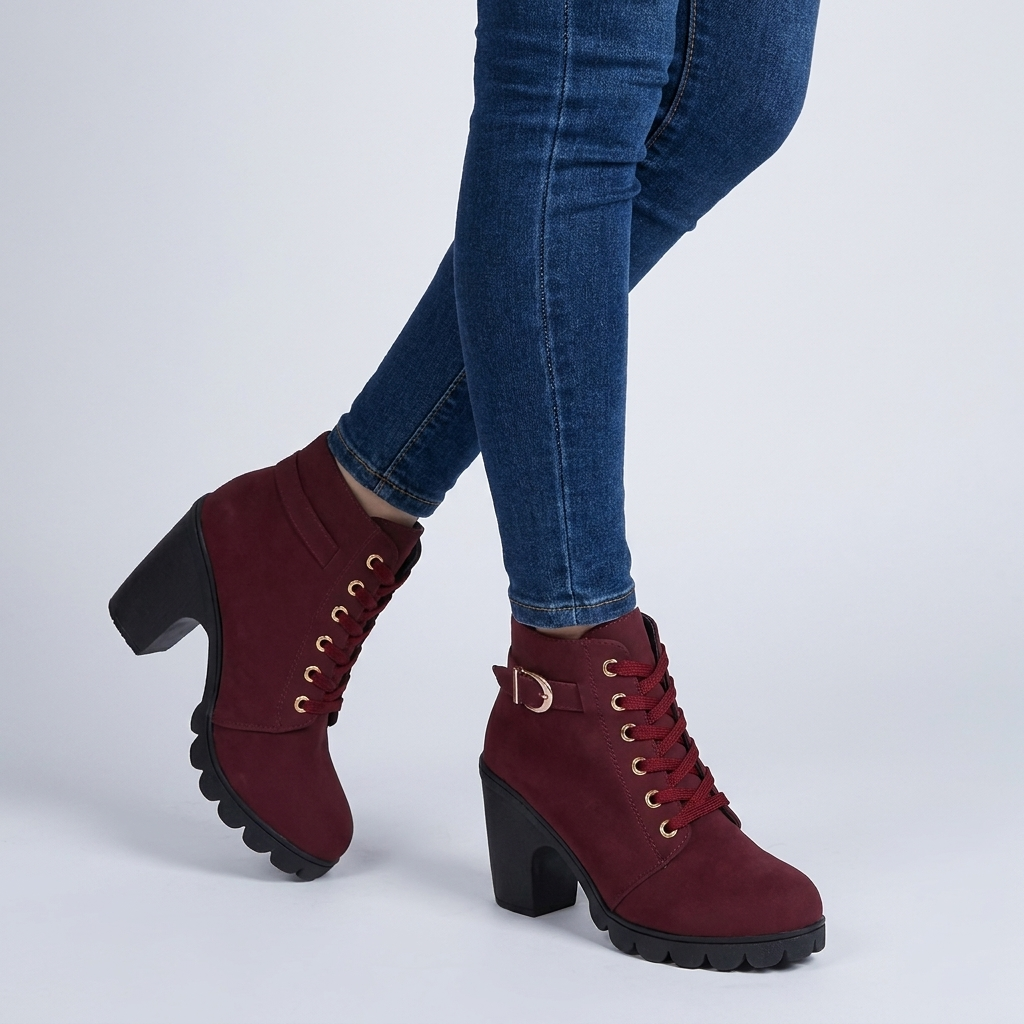 Women’s Fashion Lace-Up Boots