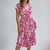 Bow-Detail A-Line Dress: Chic and Stylish