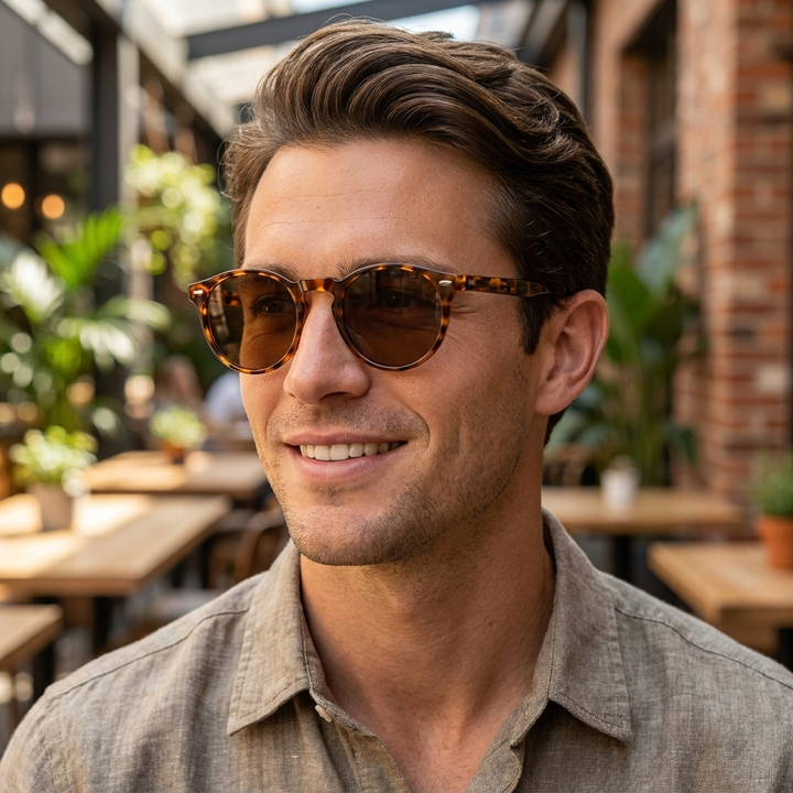 Venetian Rounds: Polarised Sunglasses