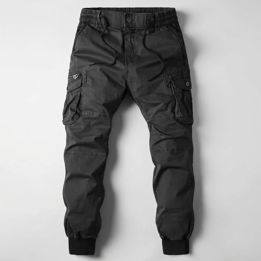 Contemporary Tapered Fit Cargo Pants for Men