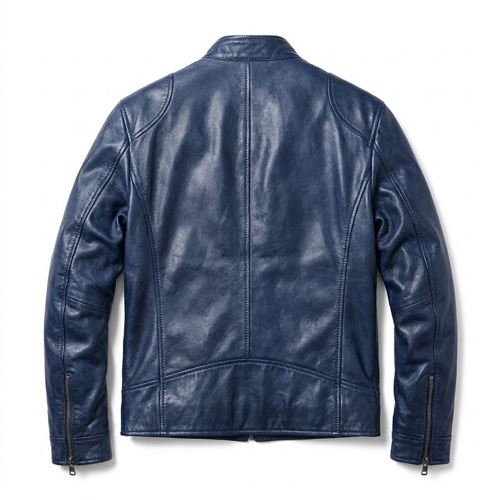 Trendy Zip Front Biker Jacket for Everyday Style