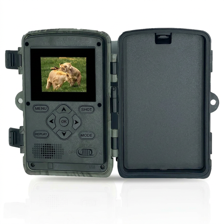 Compact 4K Wildlife Camera with Mobile App for Easy Monitoring