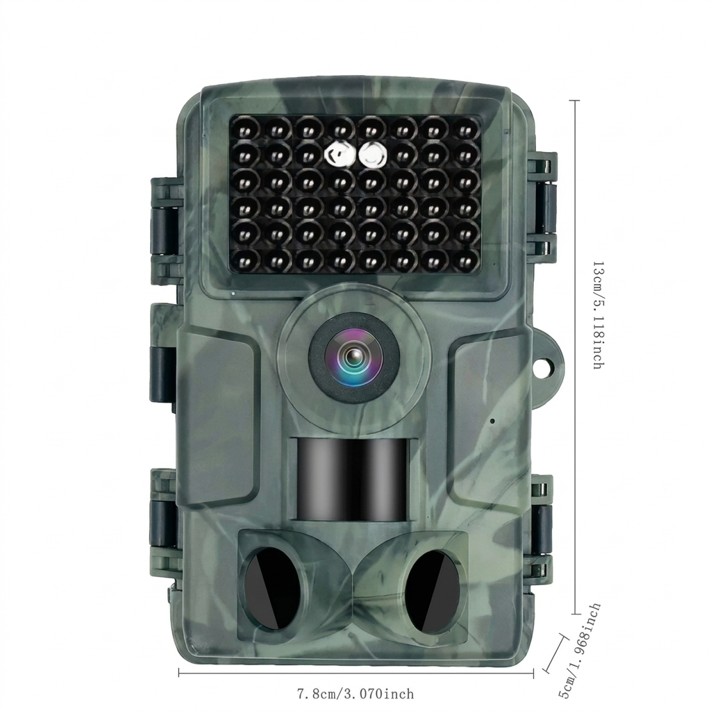Compact 4K Wildlife Camera with Mobile App for Easy Monitoring