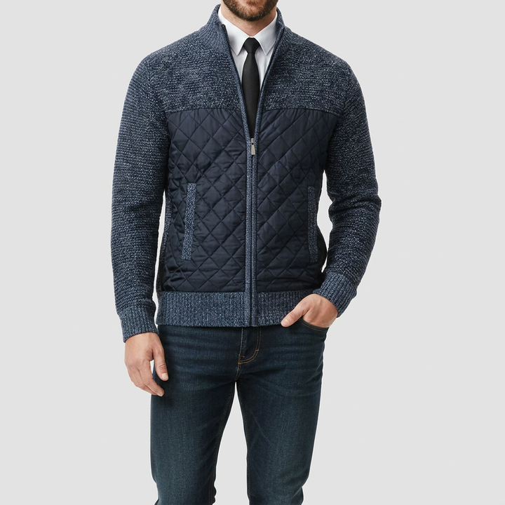 Men’s Zip Knit Cardigan