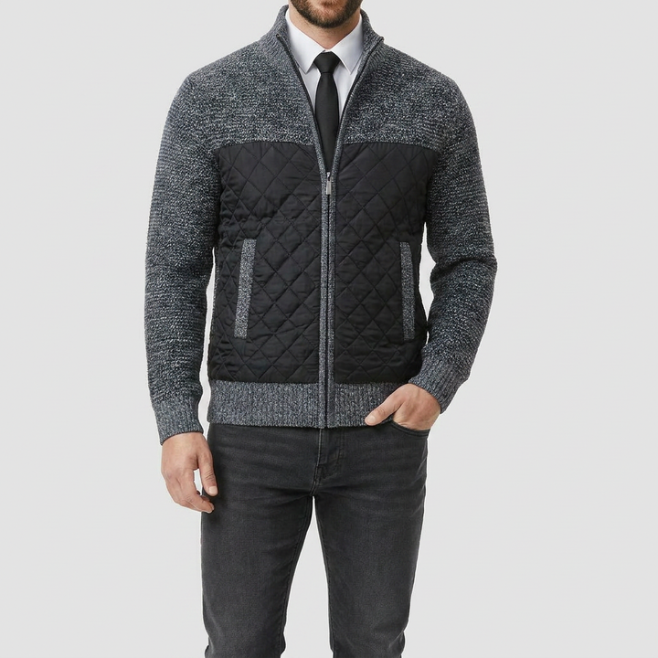 Men’s Zip Knit Cardigan