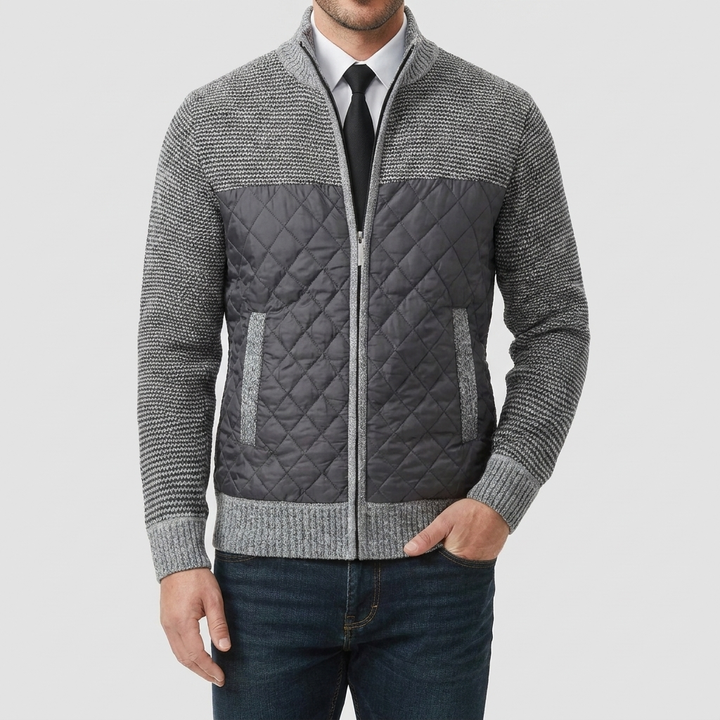 Men’s Zip Knit Cardigan