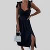 Women's Chic Bow Midi