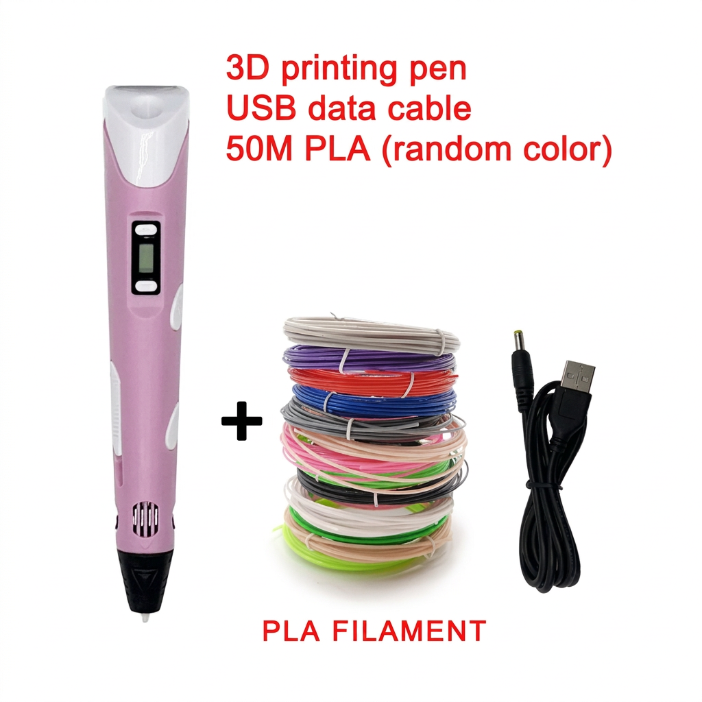 3D Drawing Pen with LCD