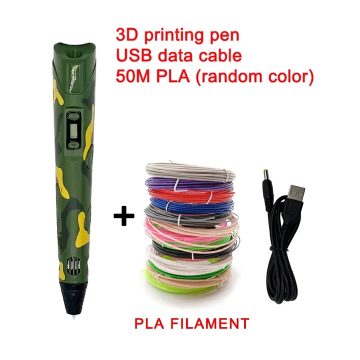 3D Drawing Pen with LCD