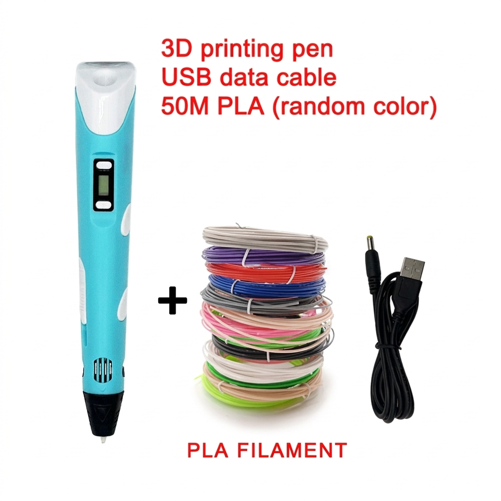3D Drawing Pen with LCD