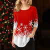 Women’s Color Block Christmas Jumper