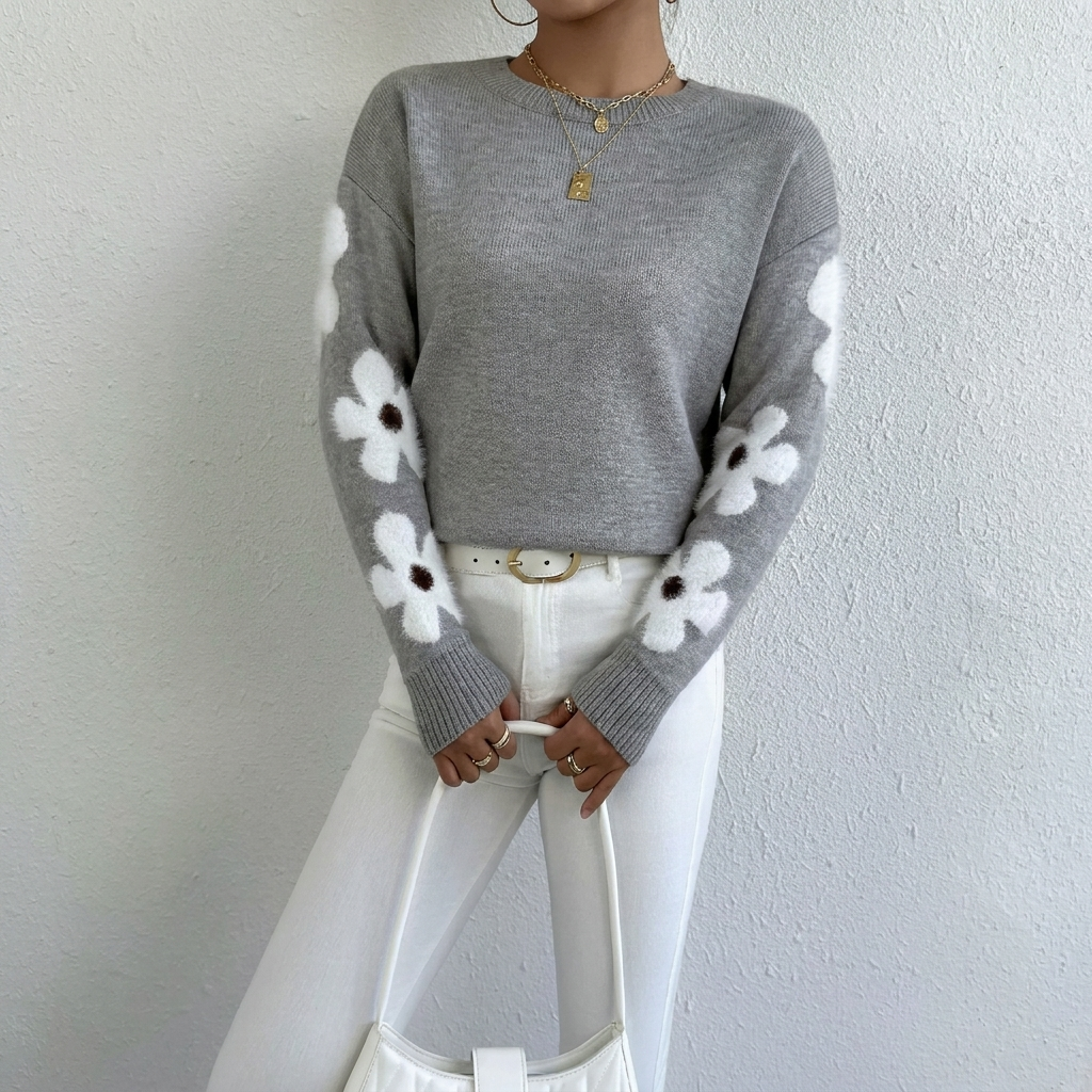 Knitted Sweater for Women – Stylish & Comfortable