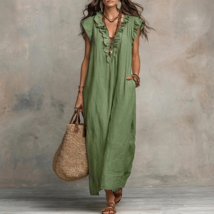Elegant Women’s A-Line Dress