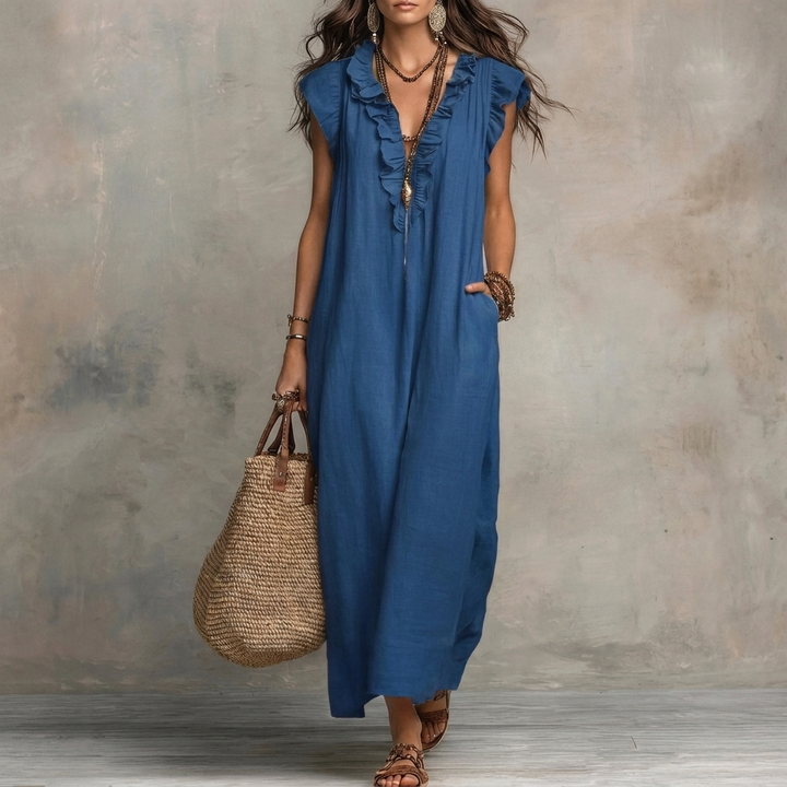 Elegant Women’s A-Line Dress