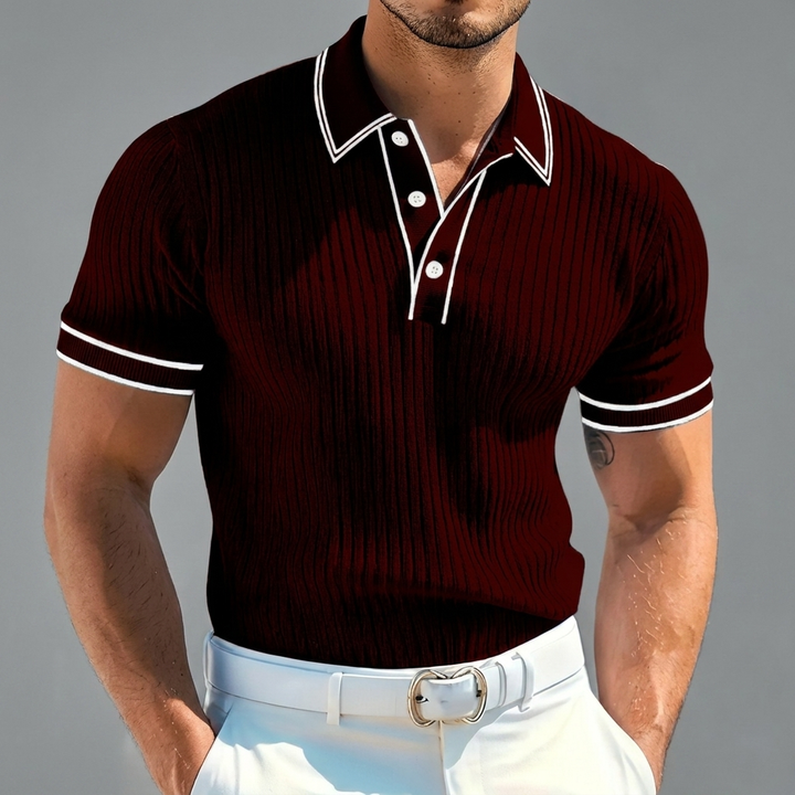 Men’s Summer Short Sleeve Polo Shirt