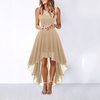 Women’s Elegant Splicing Large Hem Dress