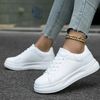 Women's Cushioned Leather Sneakers