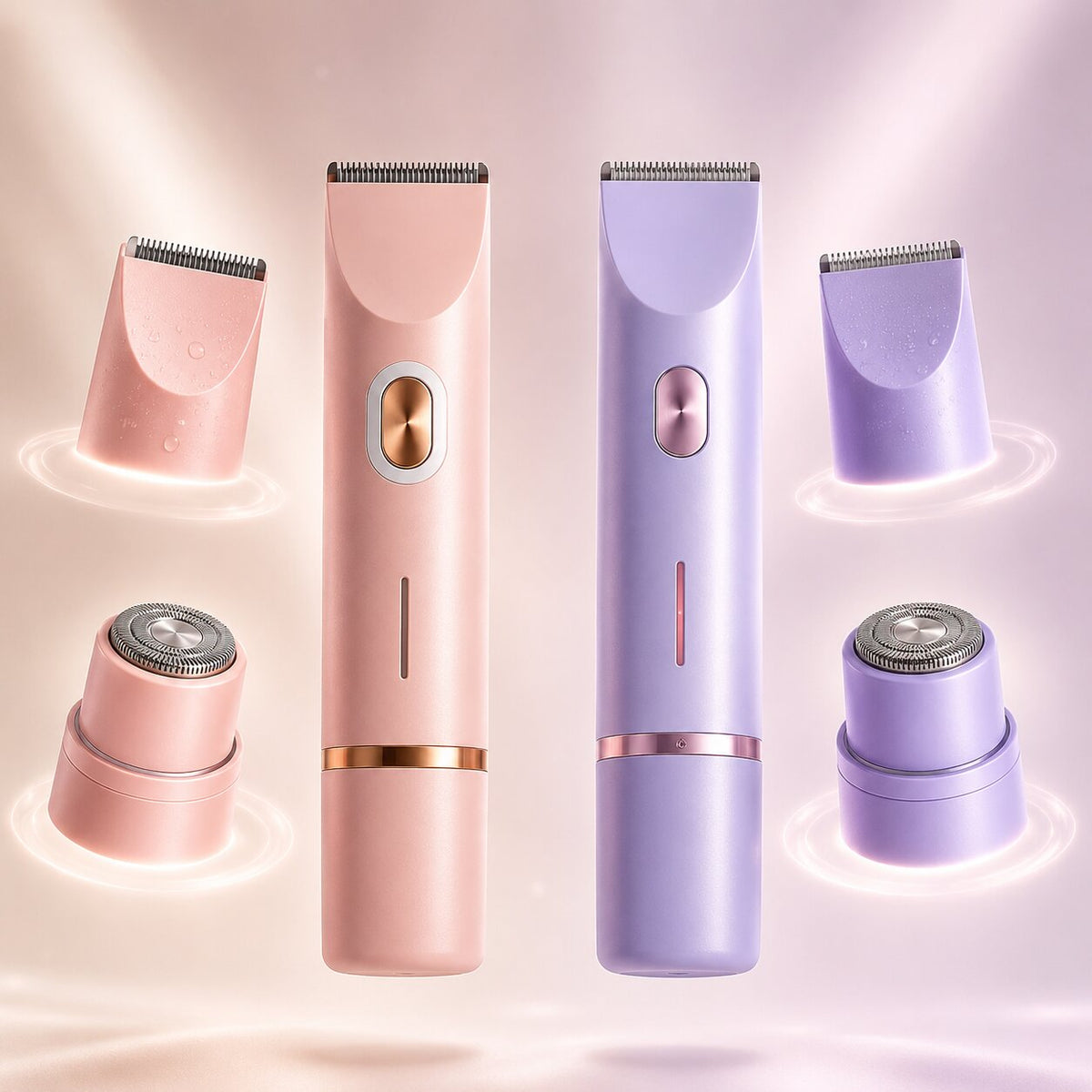 Women's Rechargeable Electric Shaver for Body & Intimate Care