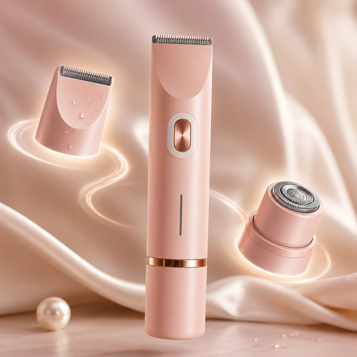 Women's Rechargeable Electric Shaver for Body & Intimate Care