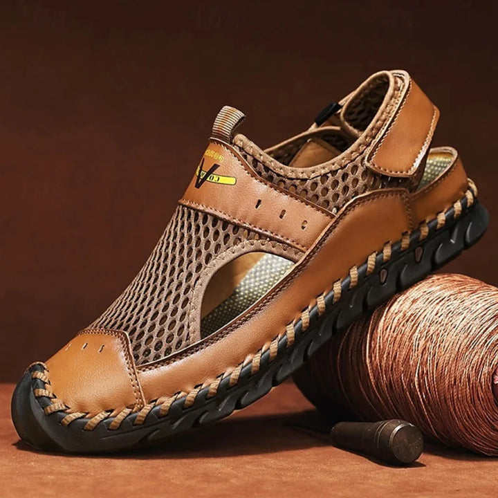 Men’s Cushioned Mesh Sandals with Arch Support