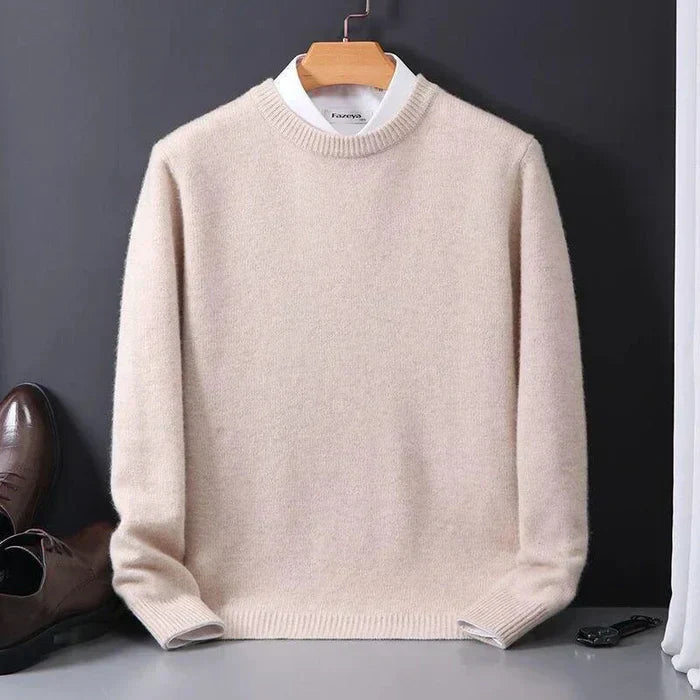 fine wool Loose Sweater Timeless Warmth in a Relaxed Silhouette