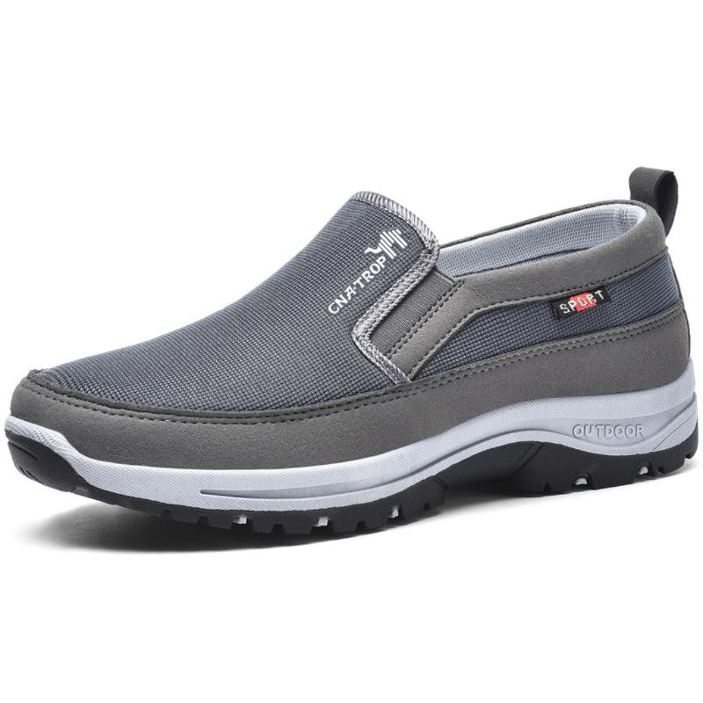 Men's Wide Fit Walking Shoes with Arch Support