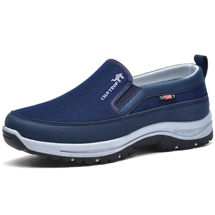 Men's Wide Fit Walking Shoes with Arch Support