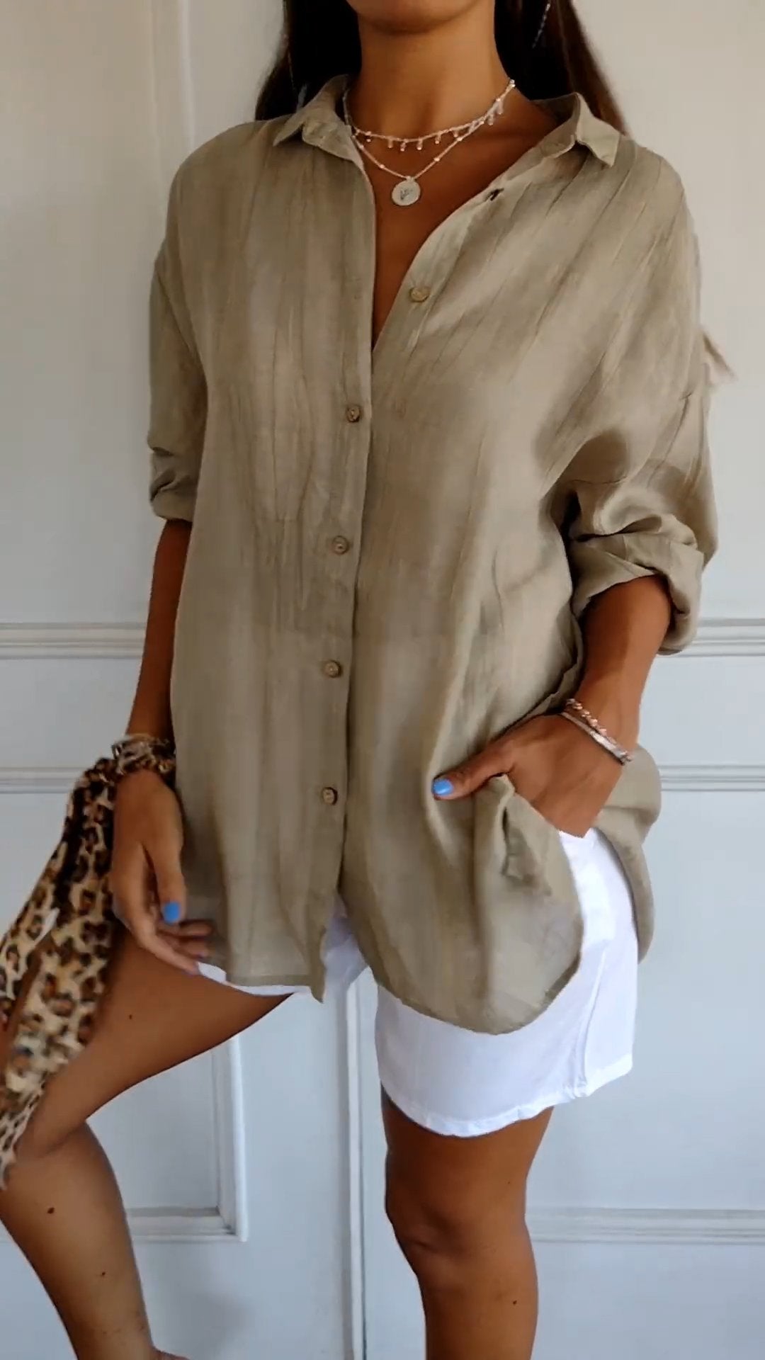 Carina – Button Down Shirt for women