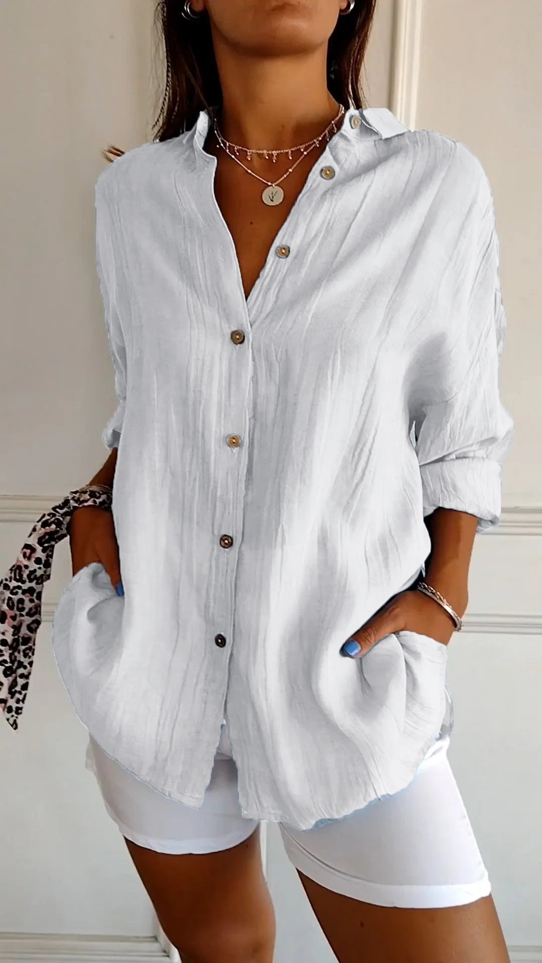 Carina – Button Down Shirt for women