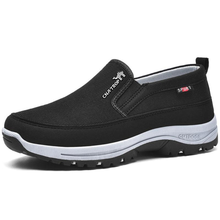 Men's Wide Fit Walking Shoes with Arch Support