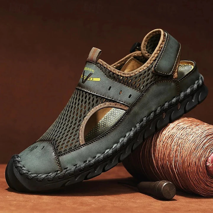 Men’s Cushioned Mesh Sandals with Arch Support
