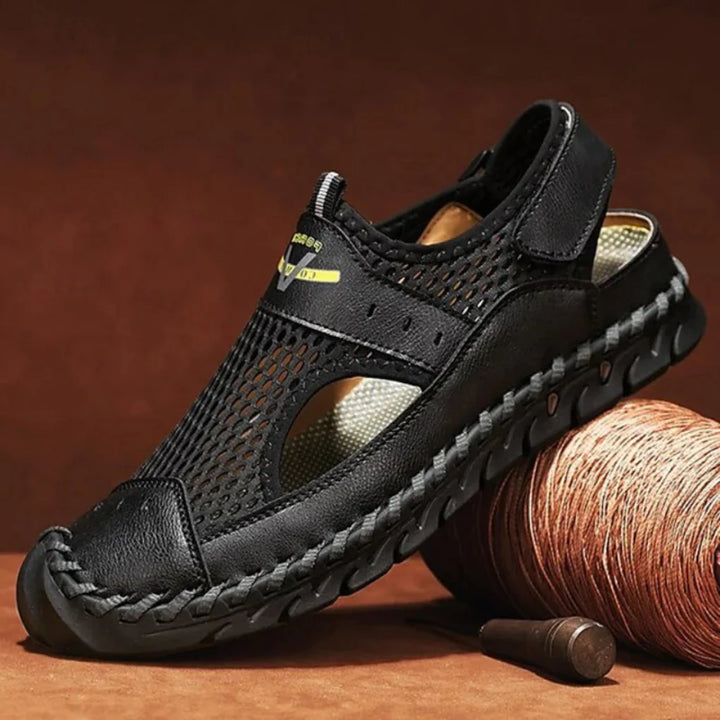 Men’s Cushioned Mesh Sandals with Arch Support