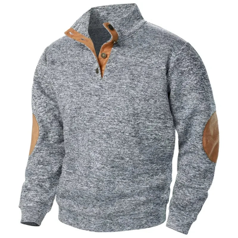 Men's V-Neck Sweatshirt for Outdoor &amp; comfortable Style