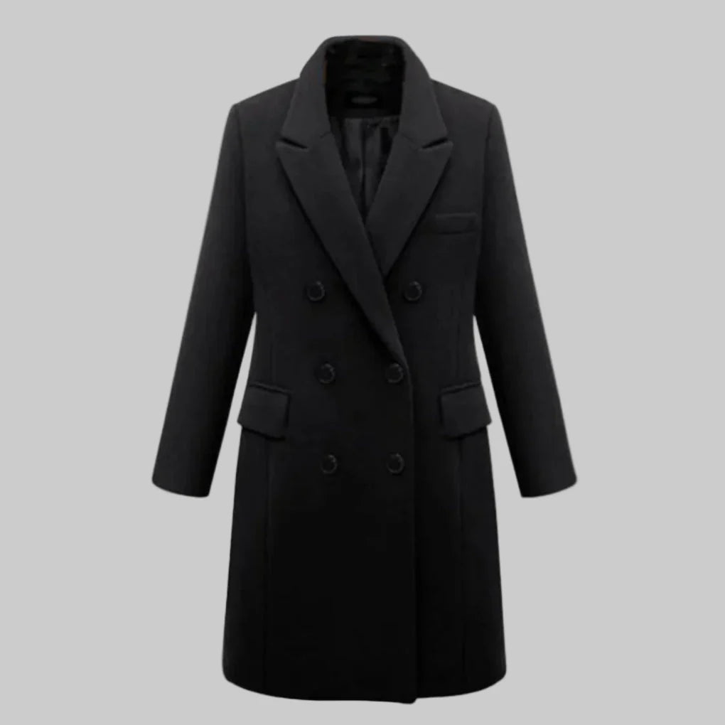 Women’s Long Winter Coat – Elegant Coverage with Winter-Ready Style
