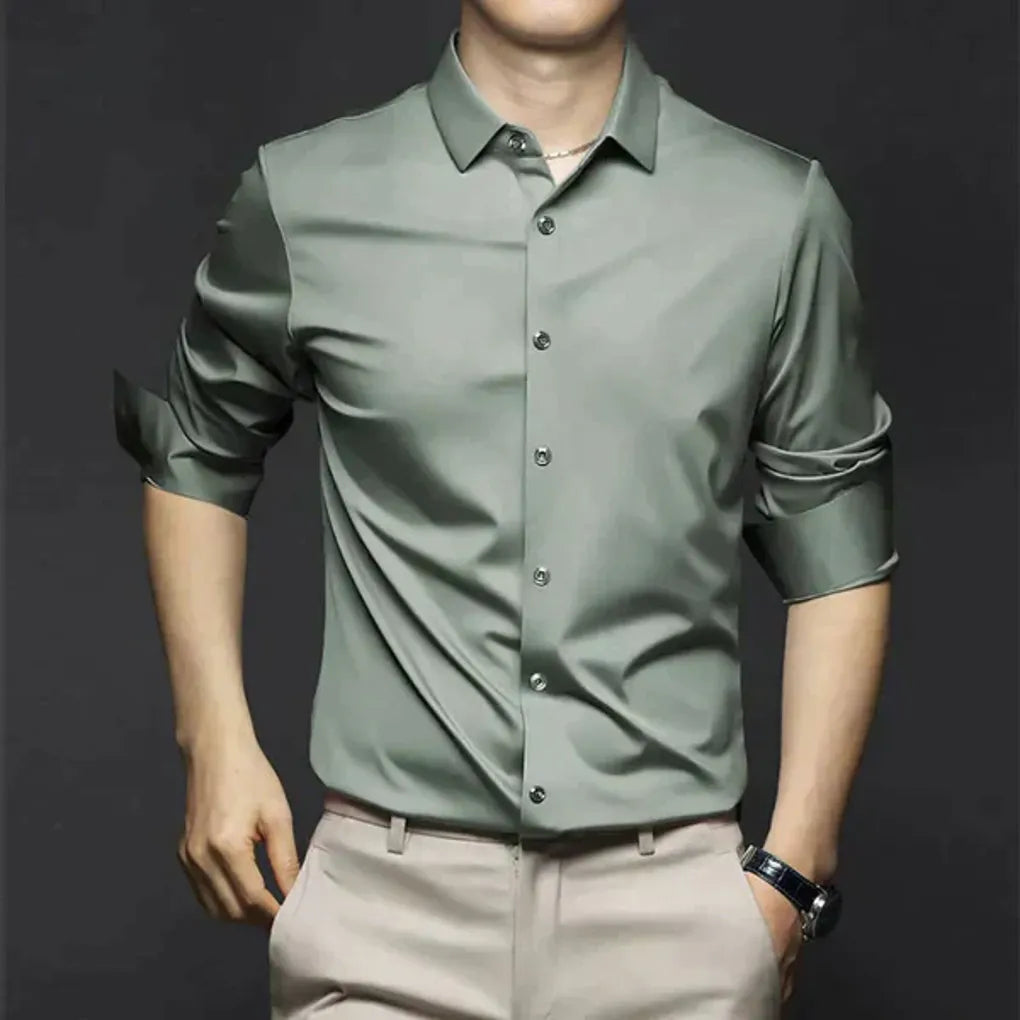 Men’s Wrinkle-Free Shirt – Stylish and Low-Maintenance
