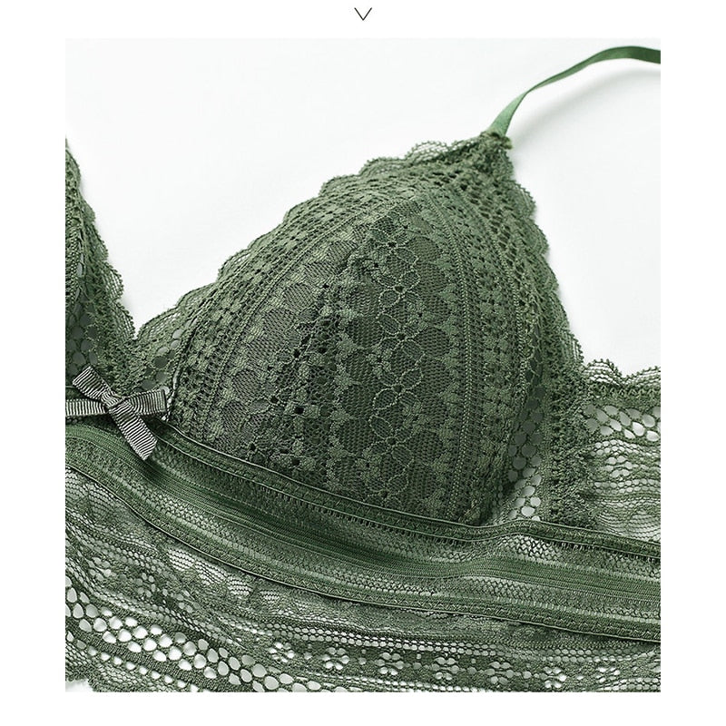 Chic und Stil | Backless Lace Bra Triangular