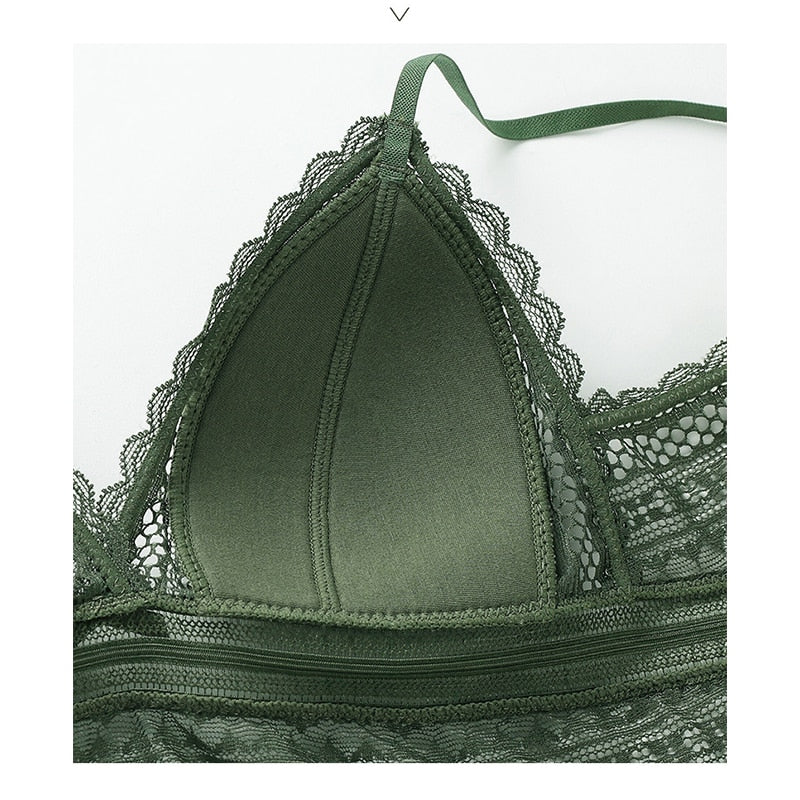 Chic und Stil | Backless Lace Bra Triangular