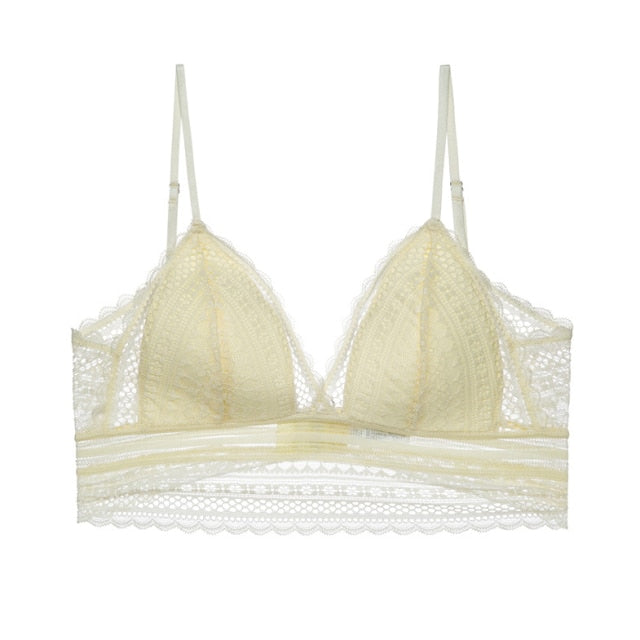 Chic und Stil | Backless Lace Bra Triangular