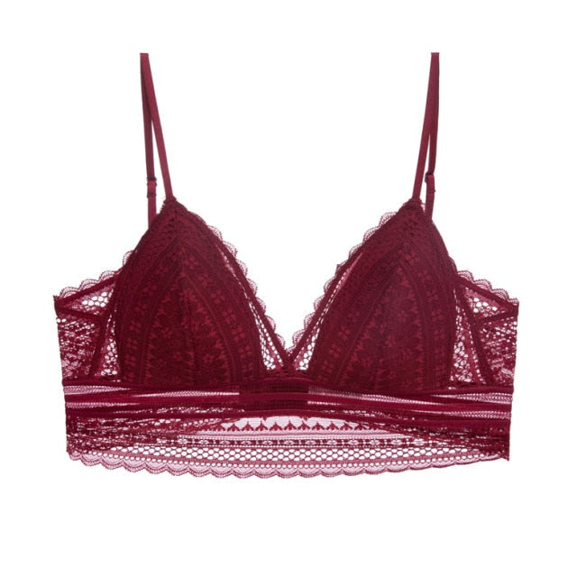 Chic und Stil | Backless Lace Bra Triangular